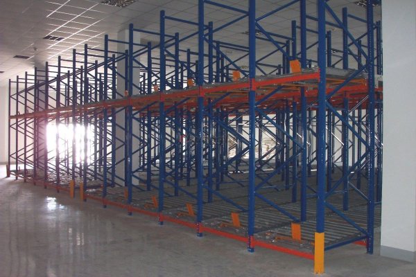 重力式（shì）貨架