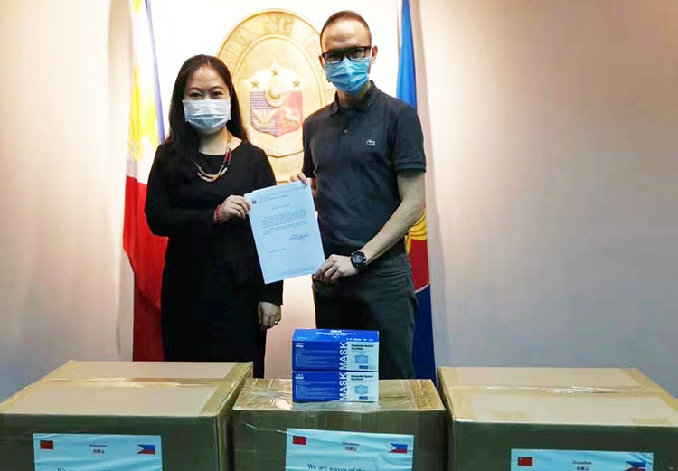 興業卓輝抗疫國際公益行（二（èr））援助菲律賓