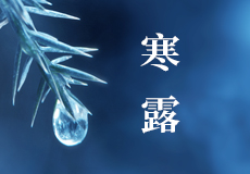 今日寒（hán）露