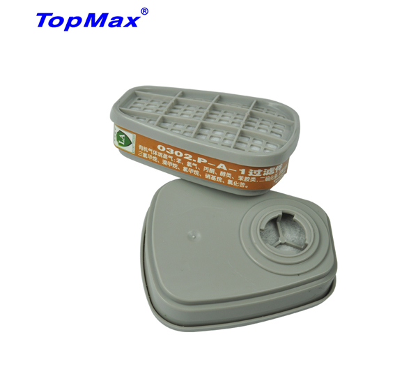 防護麵罩可更換濾盒及濾棉